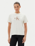 Calvin Klein Jeans T-s&auml;rk LV047B865G Valge Relaxed Fit
