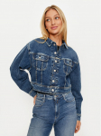 REPLAY Teksajakk W7Z1 .000.759 53D Sinine Relaxed Fit