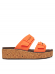 Crocs Pl&auml;tud Brooklyn Cork Buckle 211252 Oranž