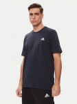 adidas T-s&auml;rk Essentials Single Jersey Embroidered Small Logo T-Shirt HY3404 Sinine Regular Fit S