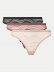 Calvin Klein Underwear P&uuml;kste komplekt Bikini 3Pk 000QD5203E V&auml;rviline XS