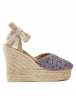 Manebi Espadrillid Acapulco Heart-Shaped Wedge Espadrilles G 0.6 WH Roosa 37