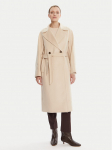 Weekend Max Mara Villane mantel Resina 2525016031 Beež Regular Fit