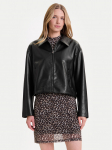 ONLY Tehisnahast jope Nicki 15356871 Must Regular Fit