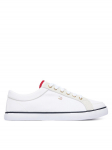 Tommy Hilfiger Tenniskingad Th Low FW0FW09390 Valge