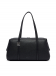 Calvin Klein K&auml;ekott Emblem Hw Pebble Doctor Shoulder LV04F3614G Must