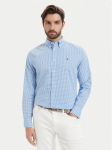 Tommy Hilfiger S&auml;rk Poplin MW0MW43319 Sinine Regular Fit
