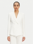 Patrizia Pepe Pintsak 2S1528 A411 W146 Valge Regular Fit