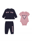 Guess Komplekti kuuluvad pluus, bodi ja dressip&uuml;ksid S6YG10 K3951 Tumesinine Regular Fit