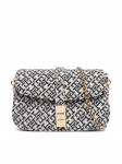 Tommy Hilfiger K&auml;ekott Th Heritage Chain Cross Jacquard AW0AW19320 Tumesinine