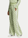 adidas Dressip&uuml;ksid Satin Polka Dots Wide Leg Pant LI2846 Roheline Relaxed Fit