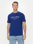 Tommy Hilfiger T-s&auml;rk Center Stack MW0MW38621 Sinine Regular Fit XS