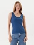 United Colors Of Benetton Top 3GA2DH010 Tumesinine Slim Fit S