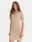 Guess Kootud kleit V5YK00 KCX12 Beež Regular Fit XS