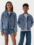 Gap Teksajakk 523213-00 Sinine Regular Fit
