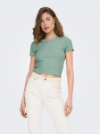 ONLY T-s&auml;rk Emma 15201206 Roheline Regular Fit