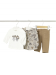 Mayoral Lastekomplekt 2633 Beež Regular Fit 12M