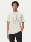 BOSS T-s&auml;rk GRX Zone 50552184 Beež Relaxed Fit
