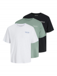 Jack & Jones T-s&auml;rkide komplekt Ninety 12288312 V&auml;rviline Relaxed Fit