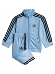 adidas Spordidressid adicolor Firebird JY0024 Sinine Regular Fit 6_9M