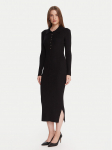 French Connection Kootud kleit 71ZJB Must Slim Fit S