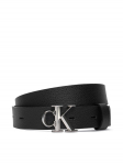 Calvin Klein Naiste p&uuml;ksirihm Facet Ck Buckle Pebble 25Mm LV04F7060G Must