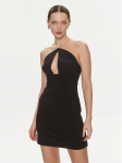 Elisabetta Franchi Kokteilikleit AB-514-41E2-V300 Must Slim Fit