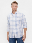 Tommy Jeans S&auml;rk Poplin DM0DM18968 Valge Regular Fit S