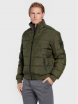 Calvin Klein Talvejope Mix Media Quilt K10K110331 Roheline Regular Fit