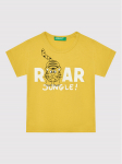 United Colors Of Benetton T-s&auml;rk 3I1XG102Z Kollane Regular Fit