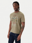 Aeronautica Militare T-s&auml;rk 261TS2536UJ00641 Roheline Regular Fit