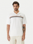 BOSS Polo s&auml;rk Iconic 50561186 Valge Regular Fit