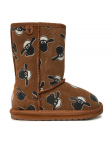 EMU Australia Lumesaapad Shaun The Sheep Print K13107 Pruun