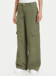 Tommy Jeans Cargo p&uuml;ksid DW0DW22749 Roheline Wide Leg