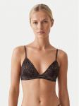 Calvin Klein Underwear Bralette rinnahoidja Signature Satin LV00QF8392 Pruun