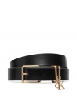 Calvin Klein V&ouml;&ouml; Logo Charm Belt LV04F7086G Must