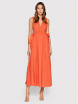 Marella Suvekleit Baita 32214622 Oranž Relaxed Fit