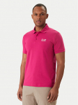 EA7 Emporio Armani Polo s&auml;rk 8NPF14 PJVQZ M4089 Roosa Regular Fit