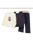 Mayoral Dressikomplekt 2842 Tumesinine Regular Fit