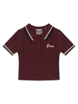 Guess Polo s&auml;rk J5BP01 Z1152 Bordoopunane Regular Fit