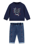 Guess Komplekti kuulub s&auml;rkpluus ja p&uuml;ksid A6BG16 K6140 Tumesinine Regular Fit