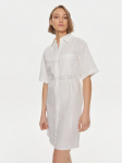 Calvin Klein Pluusikleit K20K206697 Valge Relaxed Fit 36