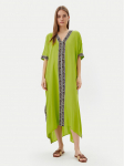 LOLA CASADEMUNT Tuunika LS2516055 Roheline Relaxed Fit