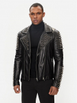 Serge Pariente Nahkjope Studer Must Slim Fit