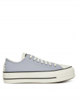 Converse Tennised Chuck Taylor All Star Lift Platform Crafted Laces A12553C Lilla