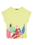 United Colors Of Benetton T-s&auml;rk 3I1XG10JH Kollane Regular Fit