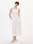 Max Mara Leisure Suvekleit Panfilo 2416221068 Valge Regular Fit