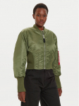 Alpha Industries Bomber-jakk 148003 Roheline Regular Fit