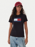 Tommy Jeans T-s&auml;rk Flag DW0DW22562 Must Regular Fit