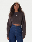 Tommy Jeans Kampsun Badge DW0DW22024 Pruun Regular Fit